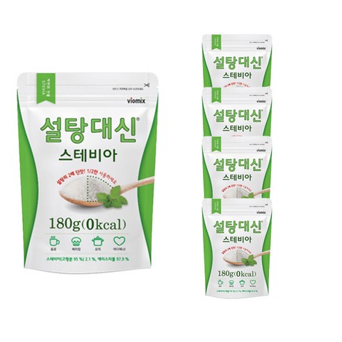 설탕대신 스테비아, 180g, 5개