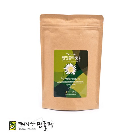 지리산 흰민들레차, 0.8g, 20개입, 5개