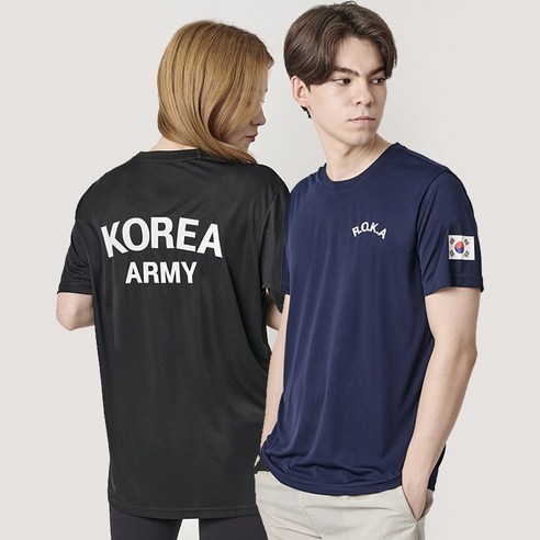 이그잼플 ROKA 대형 군인 곰신 쿨 반팔티 기능성 로카 반팔 티셔츠 로카티