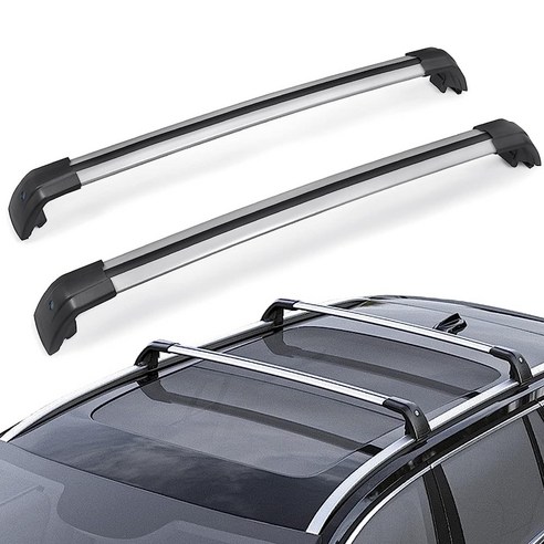 JDMON 루프 랙 크로스 바 볼보 XC60 2013 – 2018과 호환 사.. 정품보장, 단일 루프용품