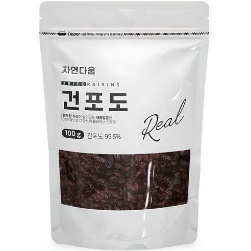 자연다움 건포도, 100g, 1개