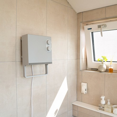 찬바람을 몰아내고 욕실을 편안한 오아시스로 만드는 바툼 욕실온풍기