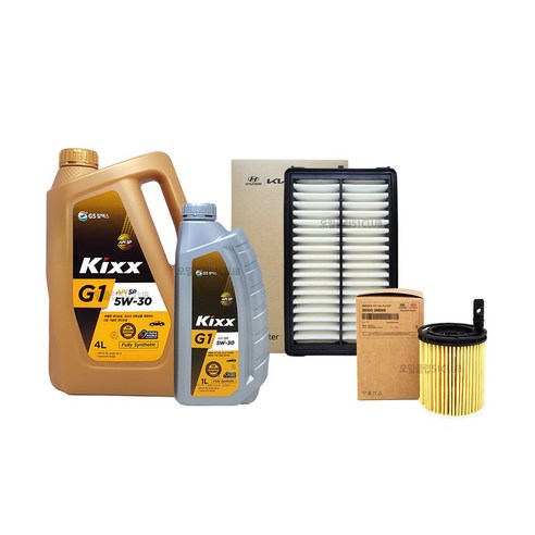 k5dl3엔진오일 추천 k5(DL3) 1.6가솔린터보 킥스G1 엔진오일세트 인기 브랜드 순위, 가격 비교