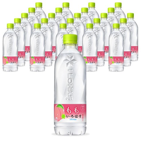 이로하스 피치 음료, 540ml, 24개