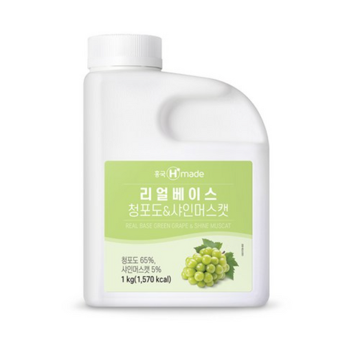 ▼흥국 리얼베이스 청포도 샤인머스켓 냉장 1kg x 2개묶음, 2개