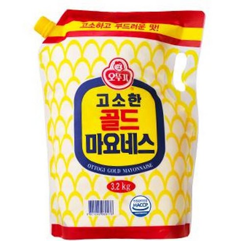 오뚜기 골드마요네스 스텐딩파우치 3.2kg, 43개