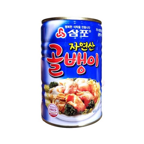 골뱅이캔 삼포 400gX24개 통조림, 1, 400g