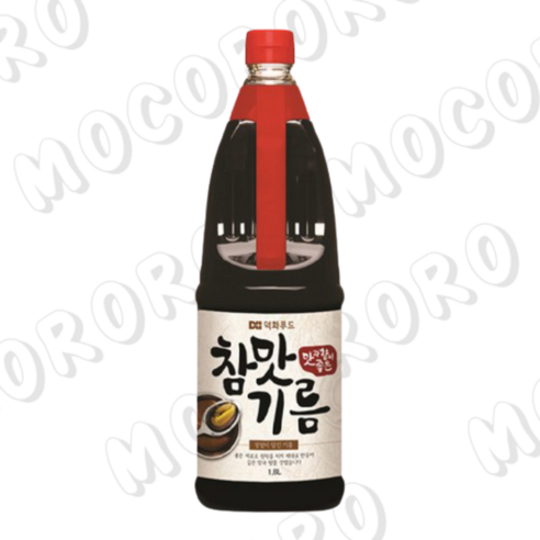 덕화 참맛기름, 1.8L, 3개