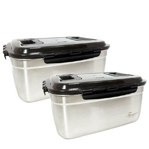 키친아트 프리미엄 피앙세 김치통 9.5L-2개, 단품
