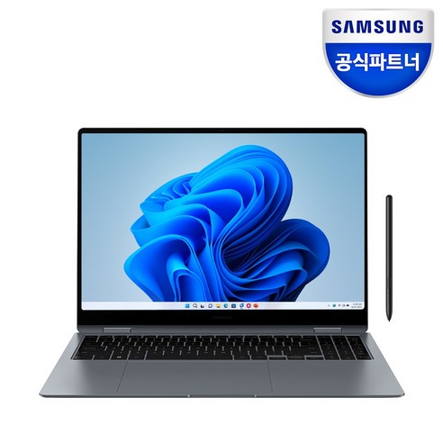 삼성전자 갤럭시북4 프로360 NT960QGK-K71AR 16인치 인텔 Ultra 7 (WIN11 SSD 1TB 32GB), WIN11 Home, 16GB, 문스톤 그레이