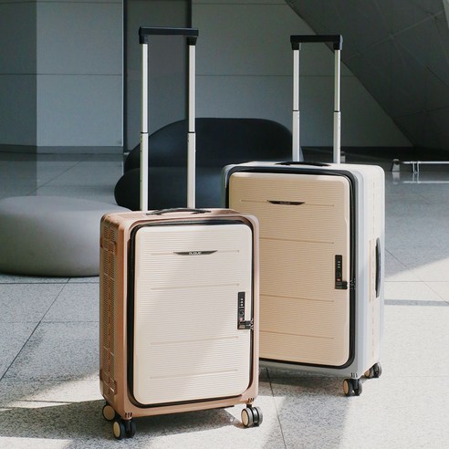 여행의 시작과 끝을 함께하는, 제커 기내용 접이식 캐리어 24인치 블루 에디션