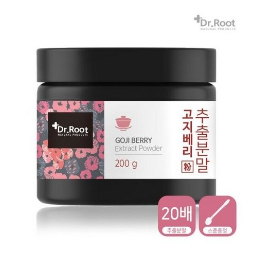 20배 농축 고지베리 구기자 추출분말 4통 800g, 4개 닥터고지베리톡