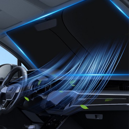 운전자와 차량 내부를 햇빛과 UV 광선으로부터 보호하는 필수 아이템