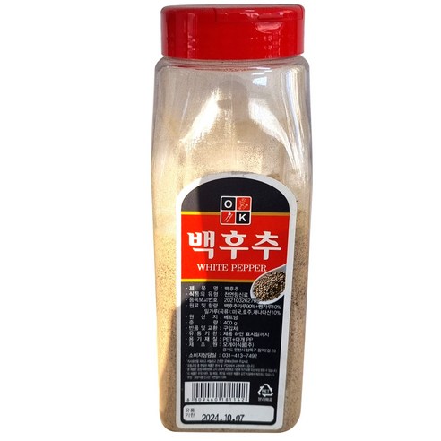 백후추 400g