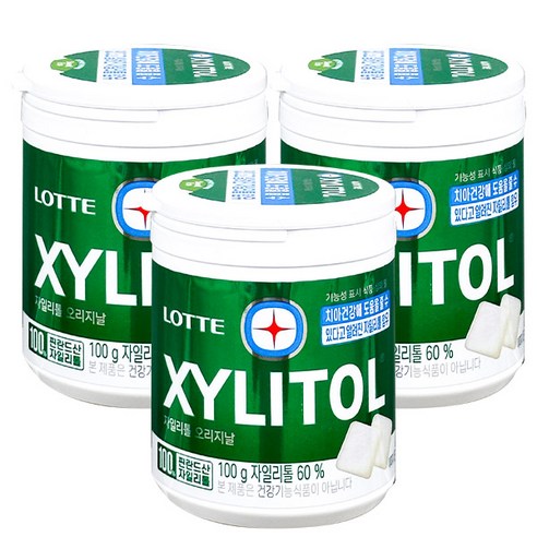 롯데자일리톨 오리지날: 무설탕의 매력을 지닌 껌