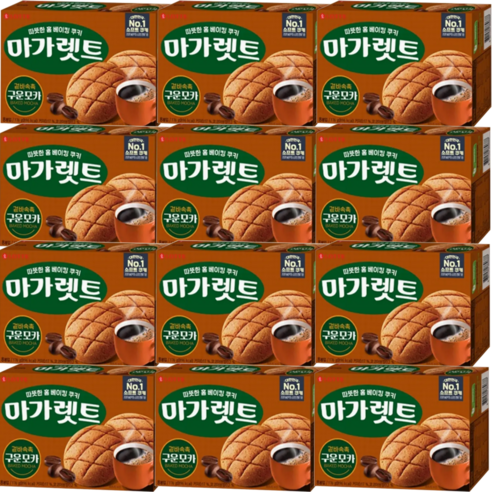 마가렛트 롯데제과 구운모카 과자파이 8p