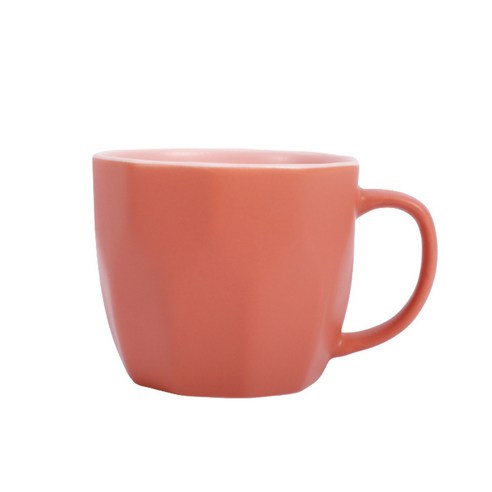 DFMEI 머그컵 크리에이티브 커피잔 가정용 물컵개성있는 도자기 컵 아침식사 컵, 핑크색, {"패션의류/잡화 사이즈":"360ml"}