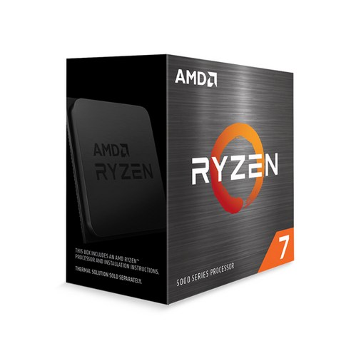 AMD 라이젠 정품박스 R7 5800X CPU (버미어 AM4 쿨러미포함), 1개, 선택하세요