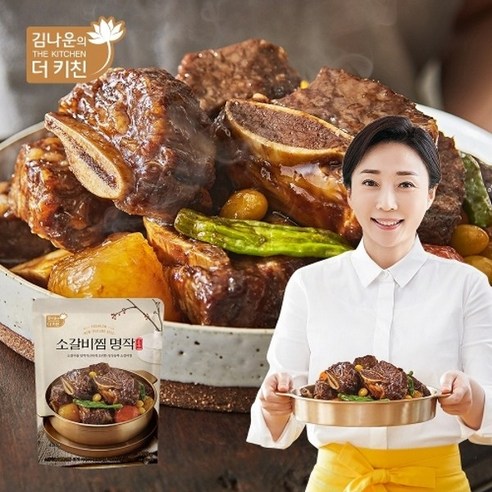 김나운더키친 김나운 소갈비찜 명작 500gX3팩 (총 1.5Kg), 3개, 500g