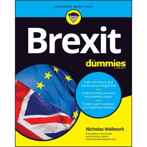(영문도서) Brexit For Dummies Paperback, English, 9781119601227