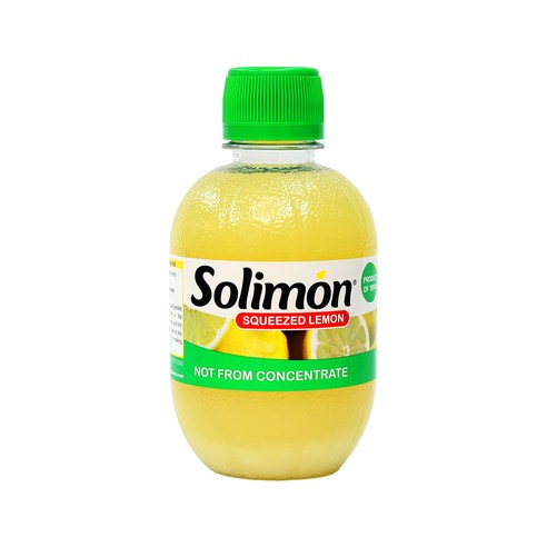 [솔리몬] 스페인 착즙 레몬즙 280ml, 1개