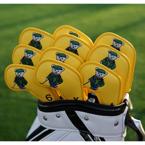 히아데스 디자인 신사 오잘곰 골프 아이언 커버