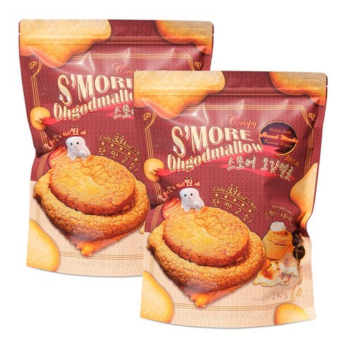 코스트코 스모어 오갓멜로 크리스피: 달콤함이 가득한 과자 스모어오갓멜로