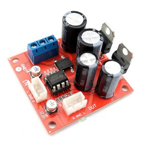 NE5532 프리 앰프 보드 비닐 레코드 플레이어 MM MC PHONO 프리 앰프 프리 앰프 보드 NE5532 OP 앰프 듀얼 AC 5-16V, 빨간