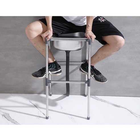 공간 효율성을 높여주는 스텐 간이 세면대 이동식 싱크대 세트