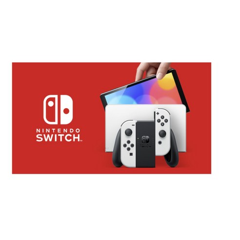 휴대성, 비주얼, 가치 있는 투자를 갖춘 닌텐도 Switch(유기 EL 모델)로 즐거운 게임 경험을 만끽하세요.