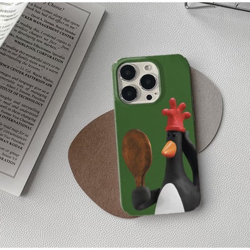 추억과 개성을 담은 월레스와 그로밋 악당 펭귄 Y2K 케이스로 스마트폰에 특별함을 더하세요!