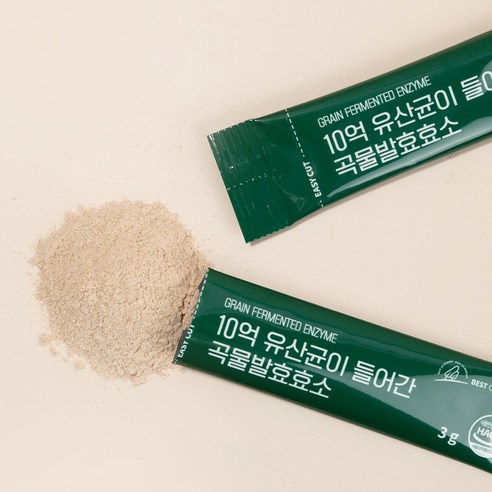 10억 유산균과 곡물발효효소로 되찾는 건강 밸런스