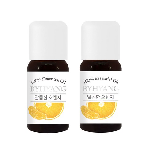 (1+1)바이향 에센셜 오일 10ml, 달콤한 오렌지