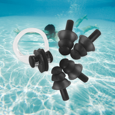 르디아망 수영용 귀마개 세트: 수영 중 건강한 귀와 코 보호를 위한 필수품