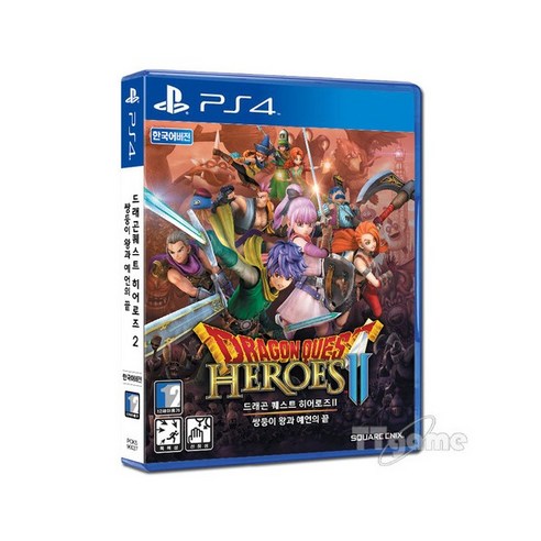 PS4 드래곤 퀘스트 히어로즈2 한글판: 용맹한 영웅들의 서사시 속으로!