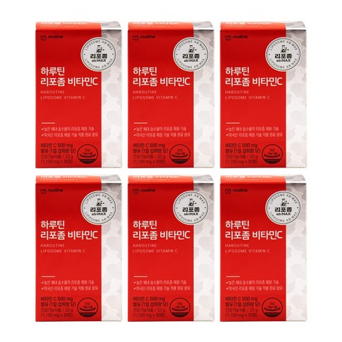 하루틴 리포좀 비타민C 1100mg, 60정, 3개