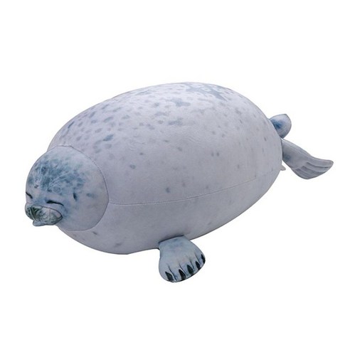 귀여운 봉제 인형 동물 베개 침구 잠자는 베개 용 부드러운 만화 쿠션, 화이트 80cm, PP 면화