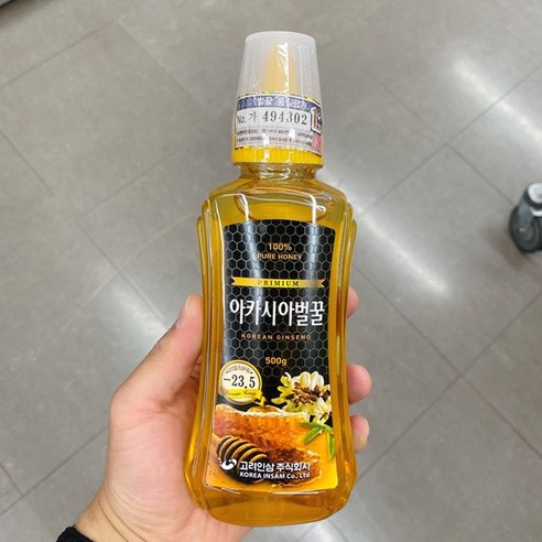 고려인삼 아카시아 벌꿀, 500g, 1개