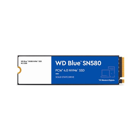 WD Blue SN580 M.2 NVMe SSD 250GB, 1, 단품