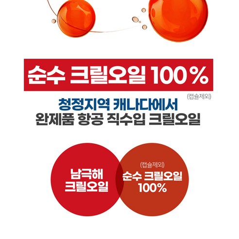 캐나다 크릴오일 1000 인지질56% (넉넉한소비기한), 30정, 6개
