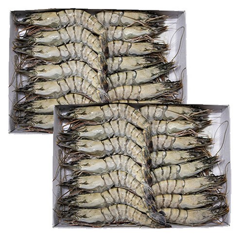 [잇팅나우ㅣ인기상품] 신선하고 맛있는 더푸름 블랙타이거새우, 완벽한 해산물 식사의 필수품 [EatingNOWㅣ추천상품]