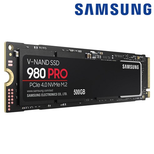 삼성전자 980 PRO PCle 4.0 NVMe M.2 SSD 500GB, MZ-V8P1T0BW