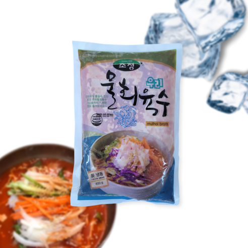 도매 업소용 초정물회육수 1박스(30EA), 400g, 30개