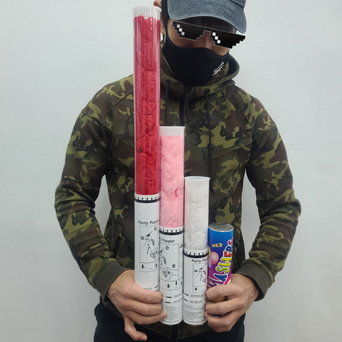 하늘을 화려하게 장식하는 플라워샤워 공기압폭죽