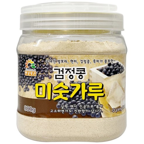 오양식품 검정콩 미숫가루, 1개, 800g