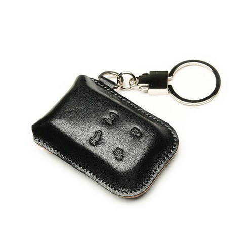 아트박스/케인즈 소가죽 키홀더 쌍용 체어맨W 스마트키 파우치 R12. insert, 캐러멜탄