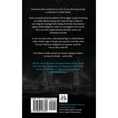 Rebwar - Plan B: A London Murder Mystery Book 3 Paperback, Rorschach Press Ltd, English, 9781838227821