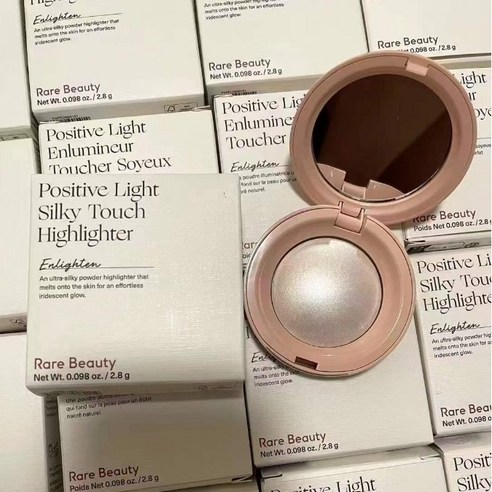 ✨ 칙칙한 내 얼굴에 광채를! RareBeauty 글로우 하이라이터 Enlighten 솔직 후기 레어뷰티하이라이터