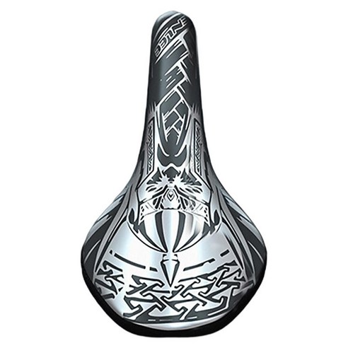 사이클링을 위한 방수 안장 좌석 완충기 연약한 보충 PU 가죽 좌석 덧대진 방석, 265x145x23mm., 사무라이