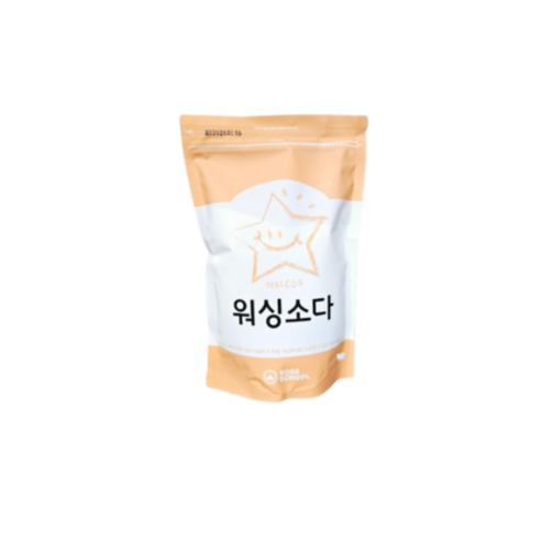 소다스쿨 워싱소다 세탁세제 본품, 1kg, 3개